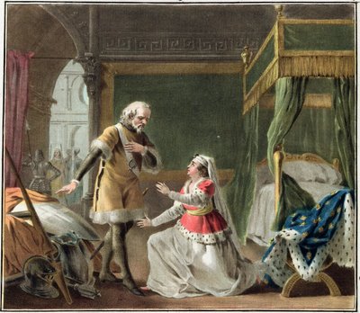 Hrdinská oddanost Markéty z Provence (1219–95) 1787 od Antoine Louis Francois Sergent Marceau