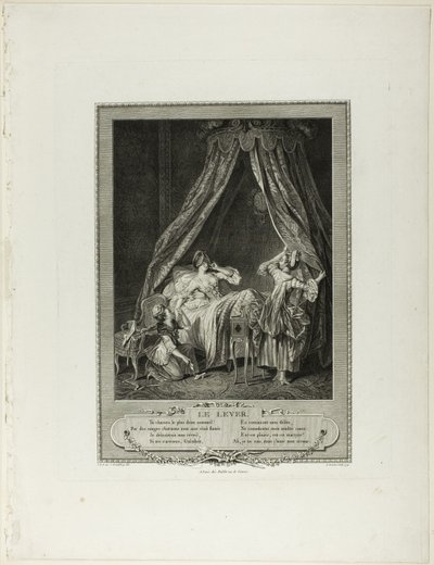 Vzestup, z Monument du Costume Physique et Moral de la fin du Dix-huitième siècle od Antoine Louis Romanet
