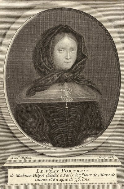 Francouzsky: Portrait de Marie Helyot od Antoine Masson