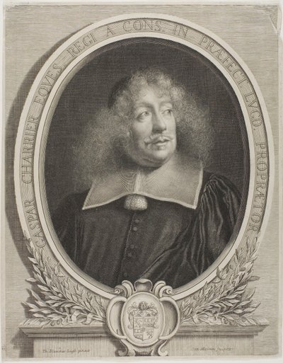 Gaspar Charrier, královský tajemník od Antoine Masson