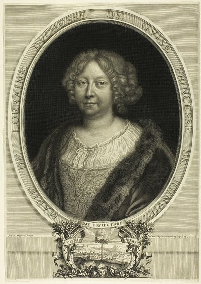 Marie de Lorraine, vévodkyně z Guise, princezna z Joinville od Antoine Masson