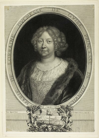 Marie de Lorraine, vévodkyně z Guise, princezna z Joinville od Antoine Masson
