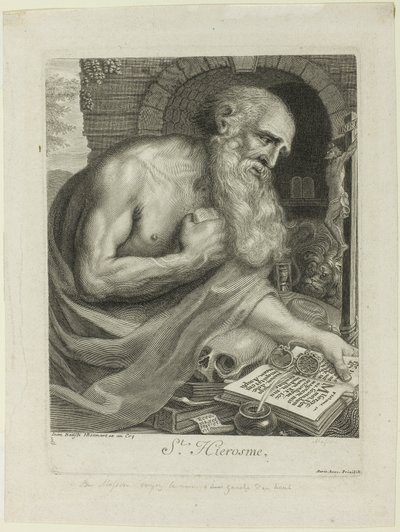 Svatý Jeroným od Antoine Masson