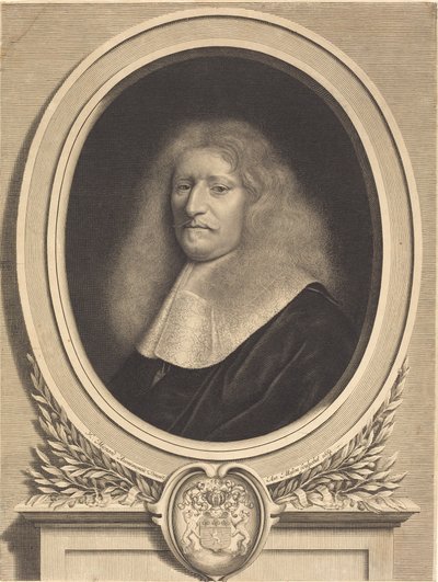 Vilém z Brisacier od Antoine Masson after Nicolas Mignard