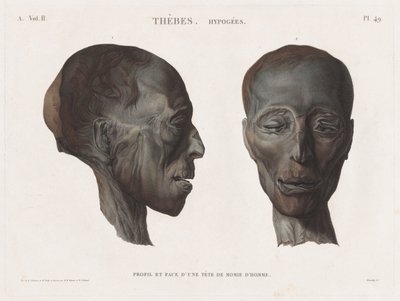 Popis Egypta: Théby. Hypogees sv. II, Pl. 49. od Antoine Maxime Monsaldy