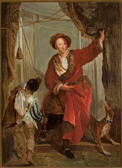 Portrét Friedricha Ernsta von Knyphausena (1678-1731) od Antoine Pesne
