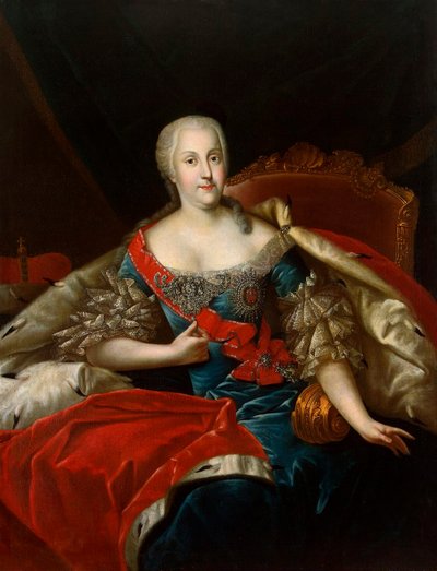 Portrét Johanny-Elizabeth, elektorky z Anhalt-Zerbst