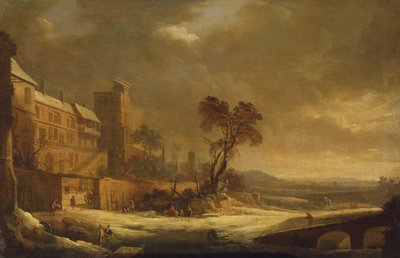 Měsíc leden, Snow Effect, 1699 od Antoine Pierre the Younger Patel
