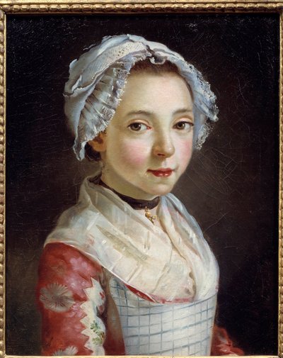 Mladá služebná. Obraz Antoina Raspala (1738-1811) od Antoine Raspal