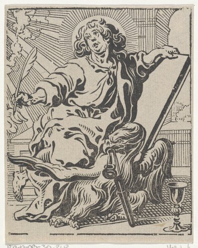 Jana Evangelisty Čtyři evangelisté (název série) od Antoine Sallaert
