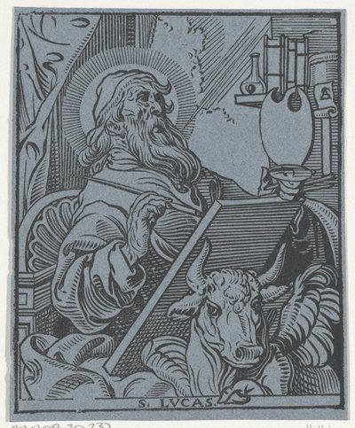 Lukáš evangelista Čtyři evangelisté (název série) od Antoine Sallaert
