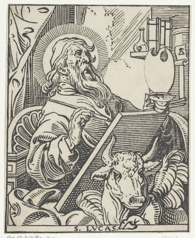 Lukáš evangelista Čtyři evangelisté (název série) od Antoine Sallaert