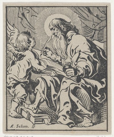 Matouš evangelista Čtyři evangelisté (název série) od Antoine Sallaert