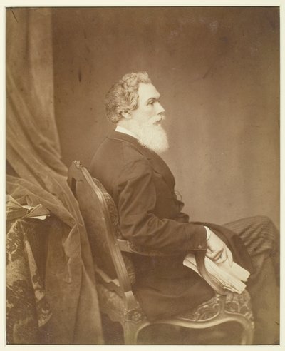 Bez názvu (Muž v křesle, Profil) od Antoine Samuel Adam Salomon