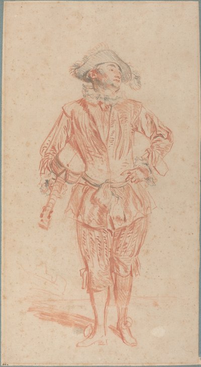 Mezzetin od Antoine Watteau