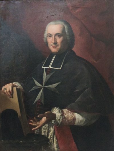 Portrét velkopřevora Giovanniho Domenica Mainardiho od Antoine de Favray
