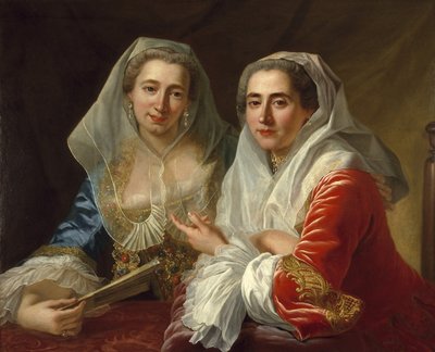 Sestry Mirabita, kolem roku 1759 od Antoine de Favray