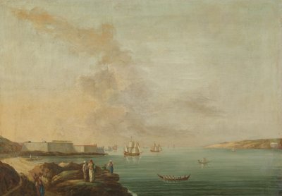 Pohled na Dardanely od Antoine van der Steen