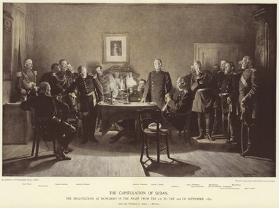 Kapitulace sedanu od Anton Alexander von Werner