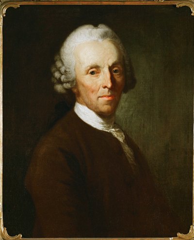 Christian Fuerchtegott Gellert, německý básník a filozof (olej na plátně) od Anton Graff