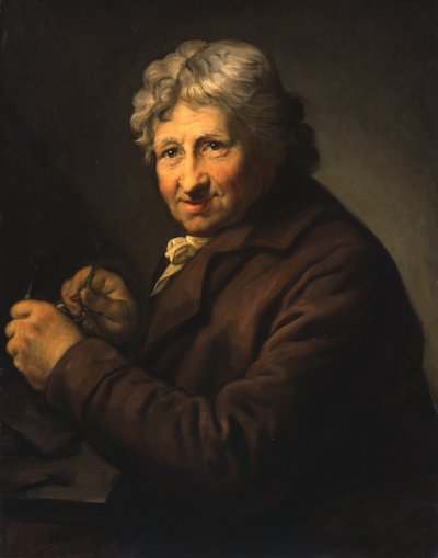 Němec: Daniel Nikolaus Chodowiecki (1726-1801). Um 1800/ 1801 Daniel Nikolaus Chodowiecki od Anton Graff