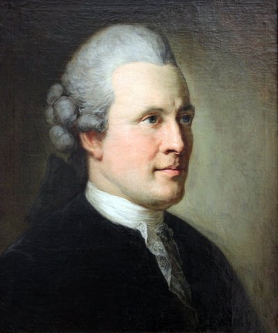 Portrét Georga Rittera von Zimmermanna od Anton Graff