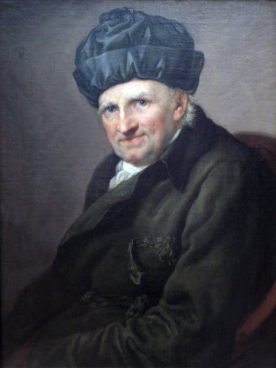Probošt Johann Joachim Spalding v haleně od Anton Graff