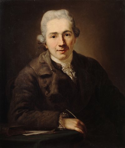 Filozof a spisovatel Johann Jakob Engel 1741-1802, 1773. od Anton Graff
