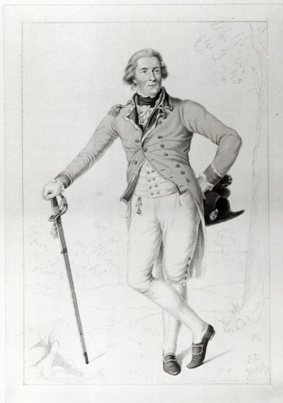 Thomas Bruce, 7. hrabě z Elginu, vyryl George Perfect Harding, 1787 od Anton Graff