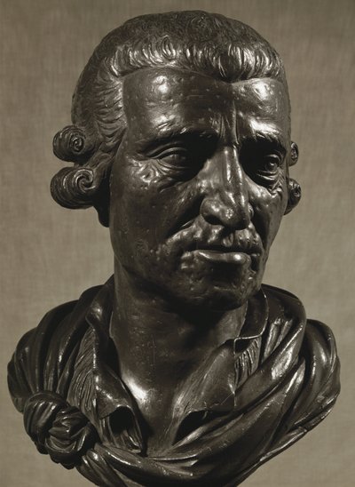 Joseph Haydn. Olověná busta ... od Anton Grassi