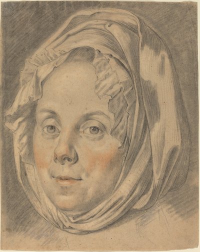 Hlava představené od Anton Johann Tischbein