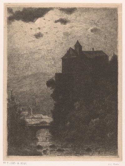 Hrad na útesu od Anton L. Koster