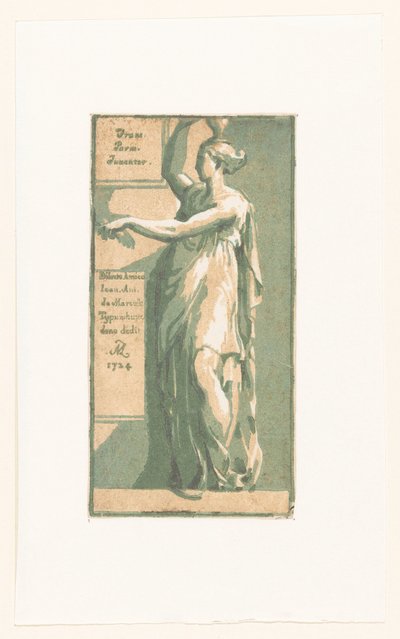 stojící žena od Anton Maria I Zanetti