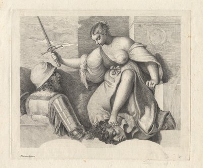 Soudce Judith, 1760. od Anton Maria Zanetti