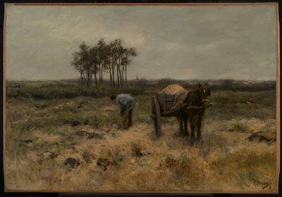 Kopání písku, aneb The Sand Cart, c.1875 od Anton Mauve