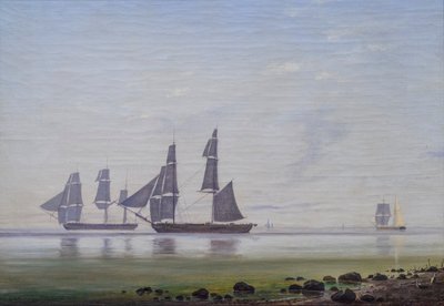 Klidné ráno na moři od Anton Melbye