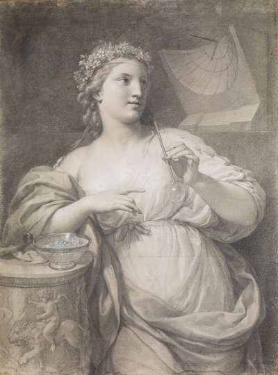 Řecká tanečnice od Anton Raphael Mengs