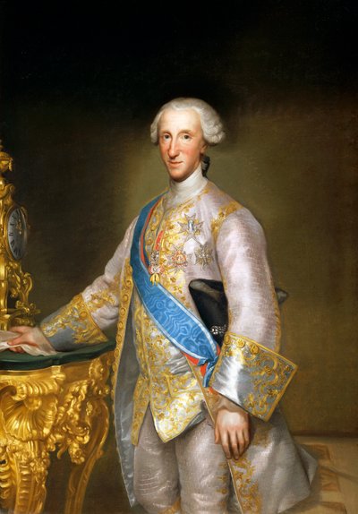 Portrét Dona Luise Antonia Jaime de Bourbon, od Antona Raphaela Mengse, kolem roku 1774, olej na plátně od Anton Raphael Mengs