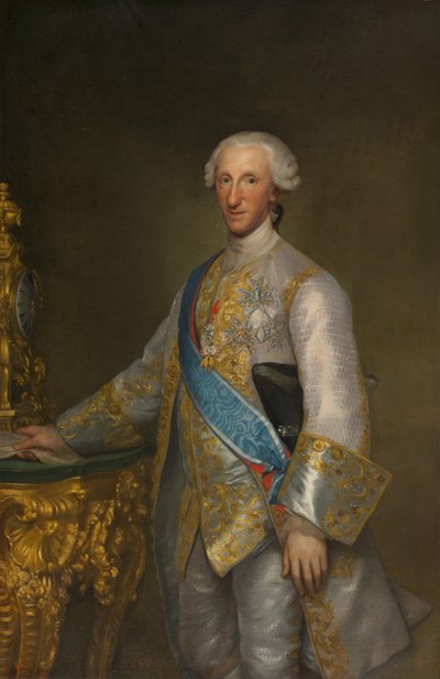 Portrét Infante Don Luis de Borbon, kolem roku 1776 od Anton Raphael Mengs