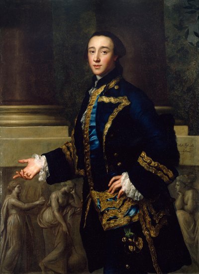Portrét Thomase Conollyho (1738–1803) od Anton Raphael Mengs
