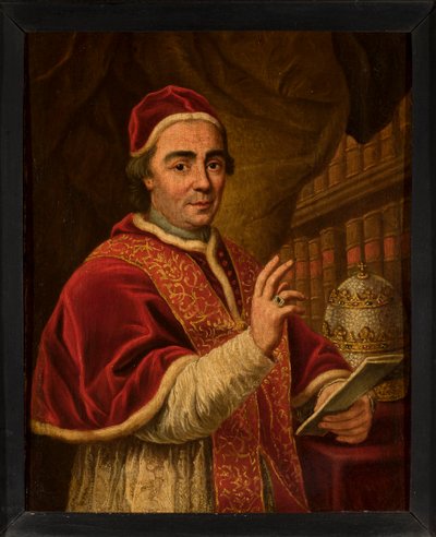 Portrét papeže Klementa XIII. od Anton Raphael Mengs