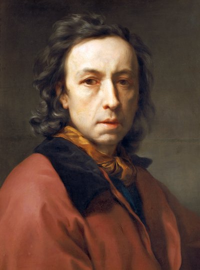 Autoportrét, Anton Raphael Mengs od Anton Raphael Mengs
