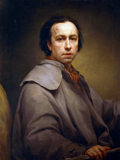 Autoportrét, Anton Raphael Mengs, kolem roku 1776, olej na plátně od Anton Raphael Mengs