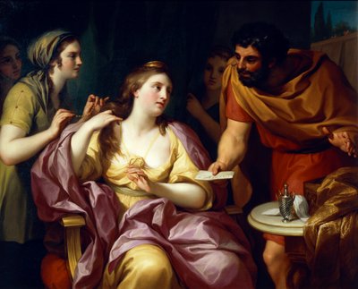 Semiramis vítá zprávy o povstání v Babylóně od Antona Raphaela Mengse od Anton Raphael Mengs