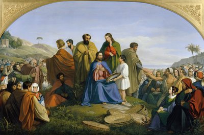 množení chleba od Anton Ritter von Perger
