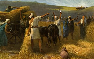 Návrat archy, Starý zákon (tisk) od Anton Robert (after) Leinweber