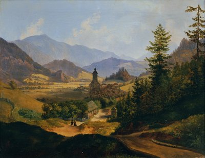 Josephsberg poblíž Mariazell od Anton Schiffer