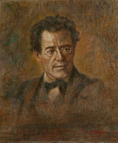 Gustav Mahler, skladatel a dirigent od Anton Wagner-Henning