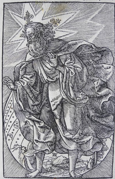 Stvoření světa, z Worms Bible, 1529. od Anton Woensam