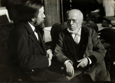 A. v. Menzel i. jeho byt m. A. v. Werner od Anton Alexander von Werner